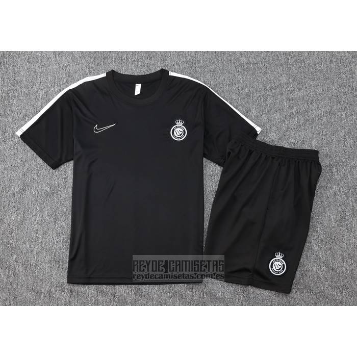 Chandal del Al Nassr Manga Corta 2024-2025 Negro - Pantalon Corto